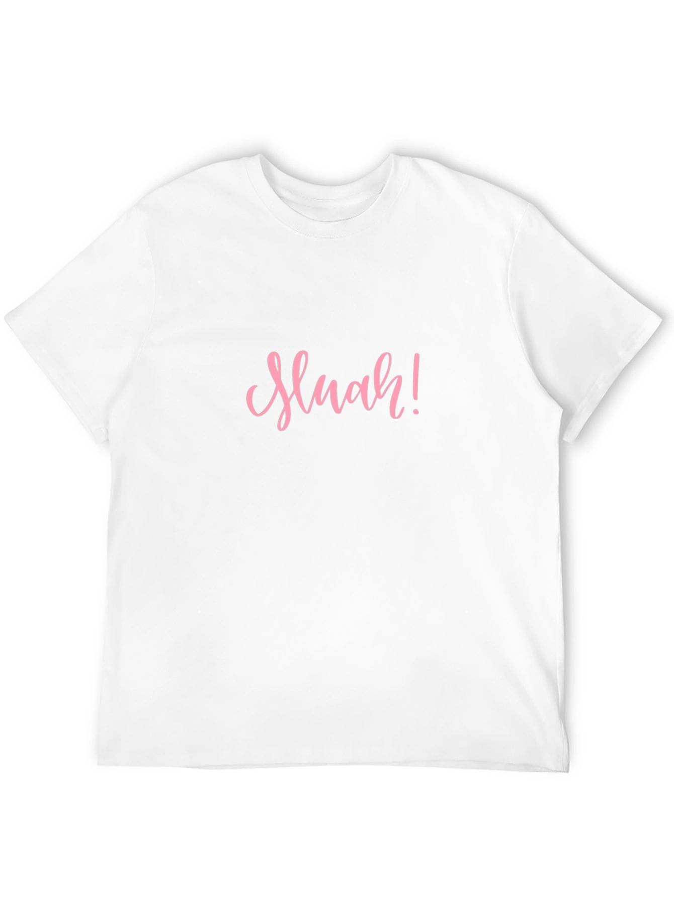 Sluah! Black Crew Neck Short Sleeve T-Shirt