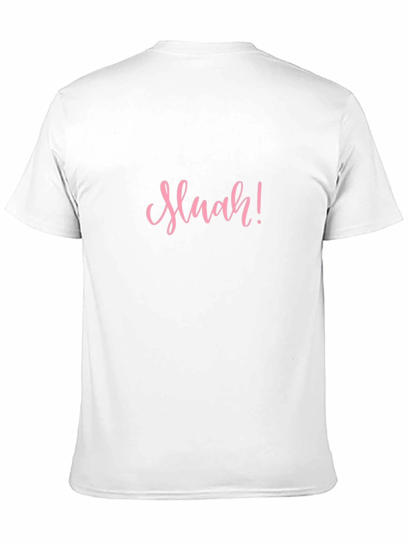 Sluah! Black Crew Neck Short Sleeve T-Shirt
