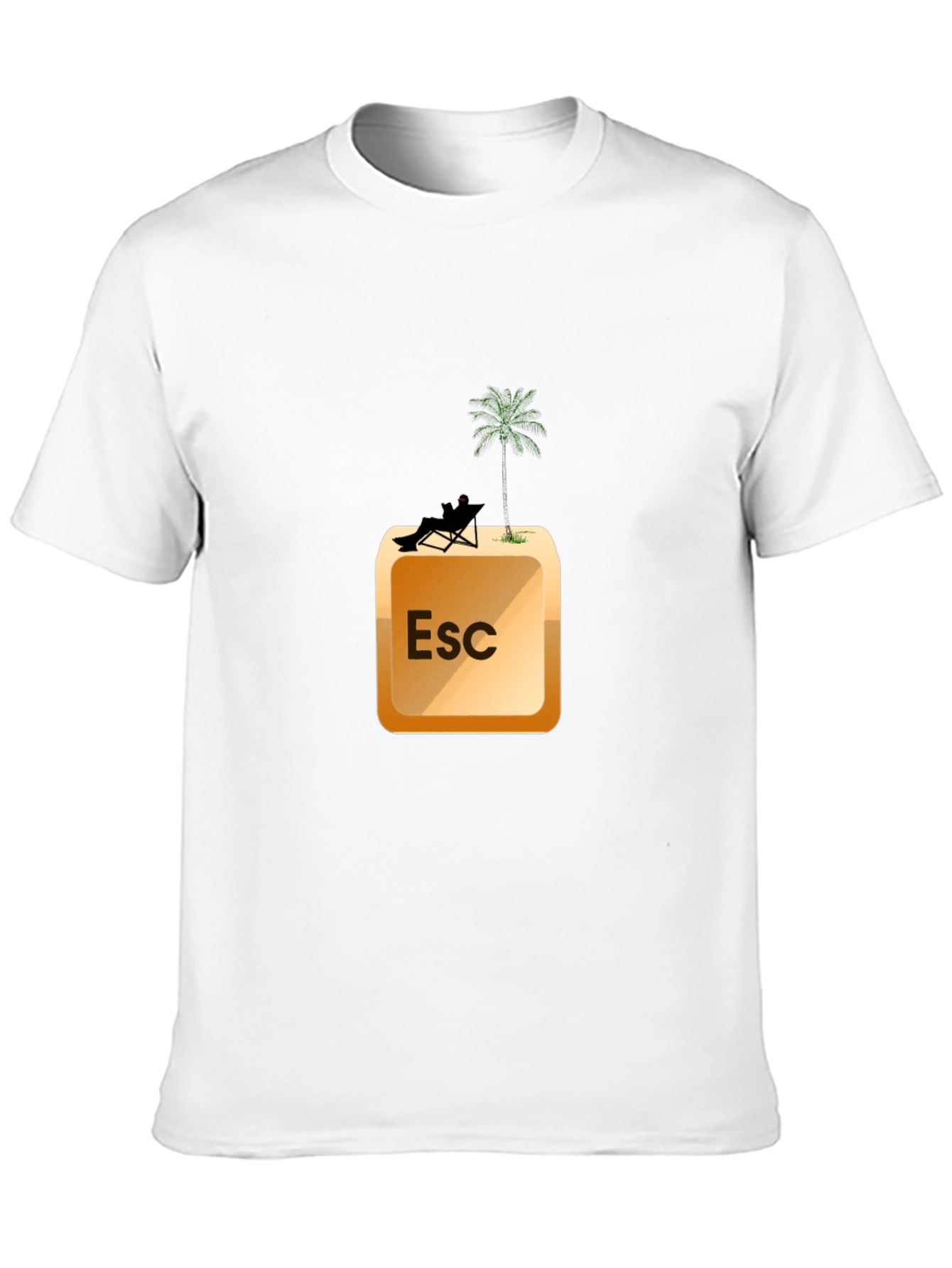 Escape Key T-Shirt - Vacation Mode On