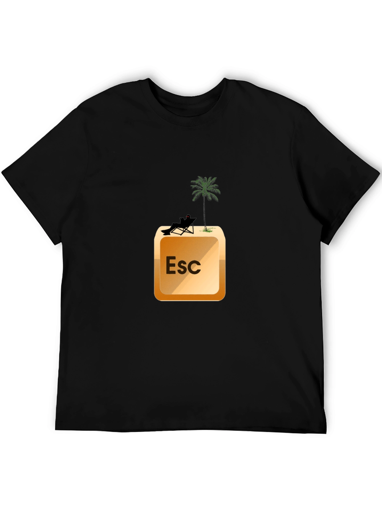 Escape Key T-Shirt - Vacation Mode On