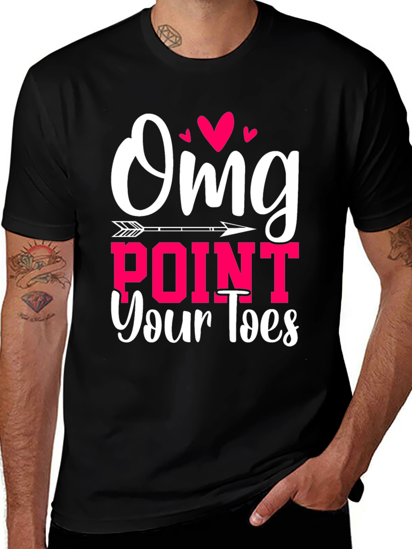 OMG Point Your Toes T-Shirt