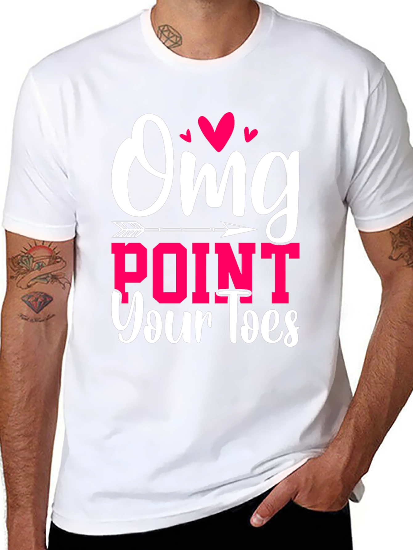 OMG Point Your Toes T-Shirt