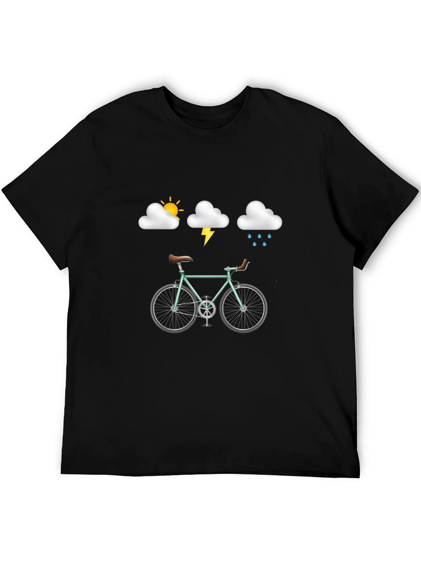 Weather Bike Black T-Shirt
