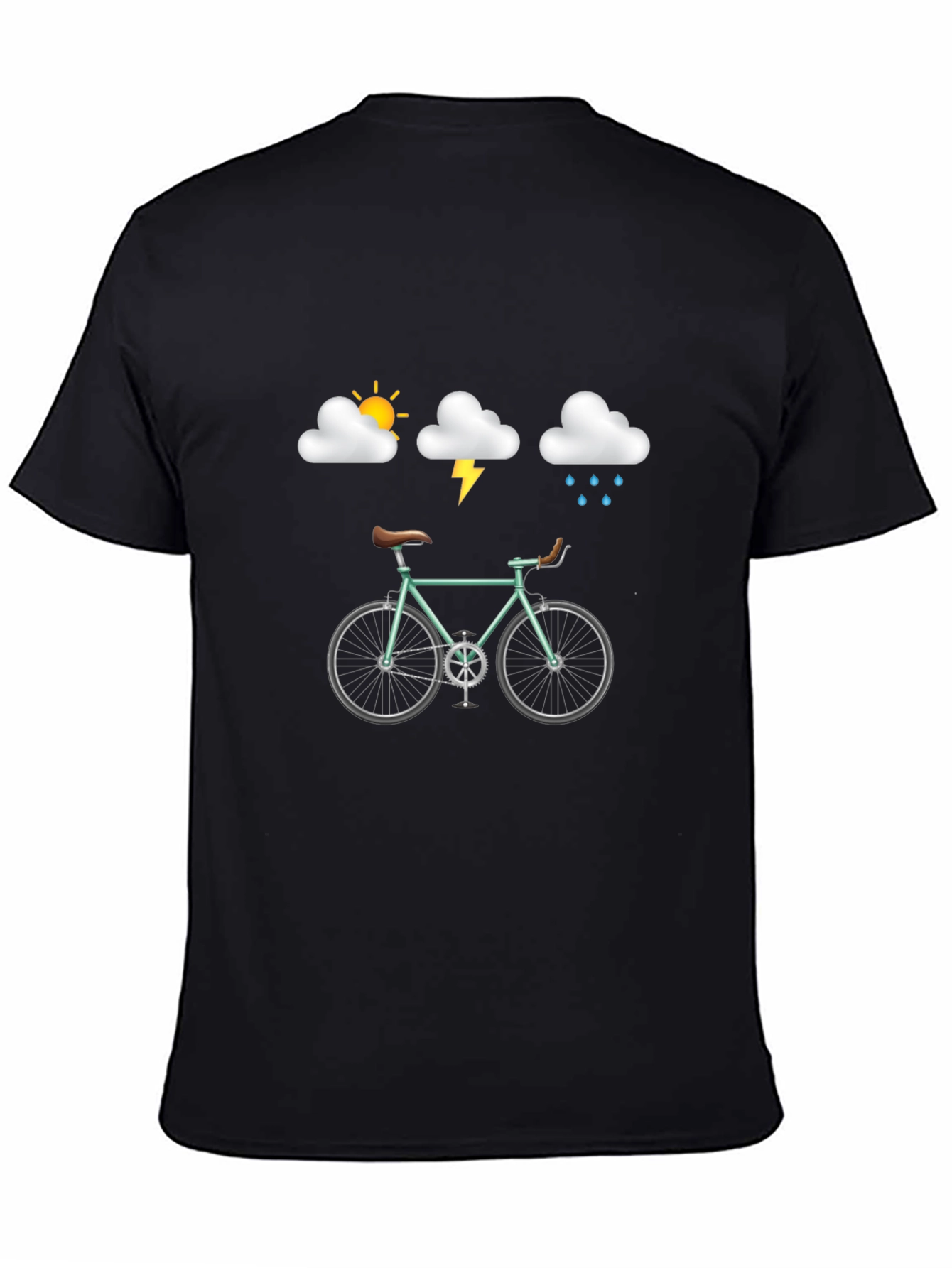 Weather Bike Black T-Shirt