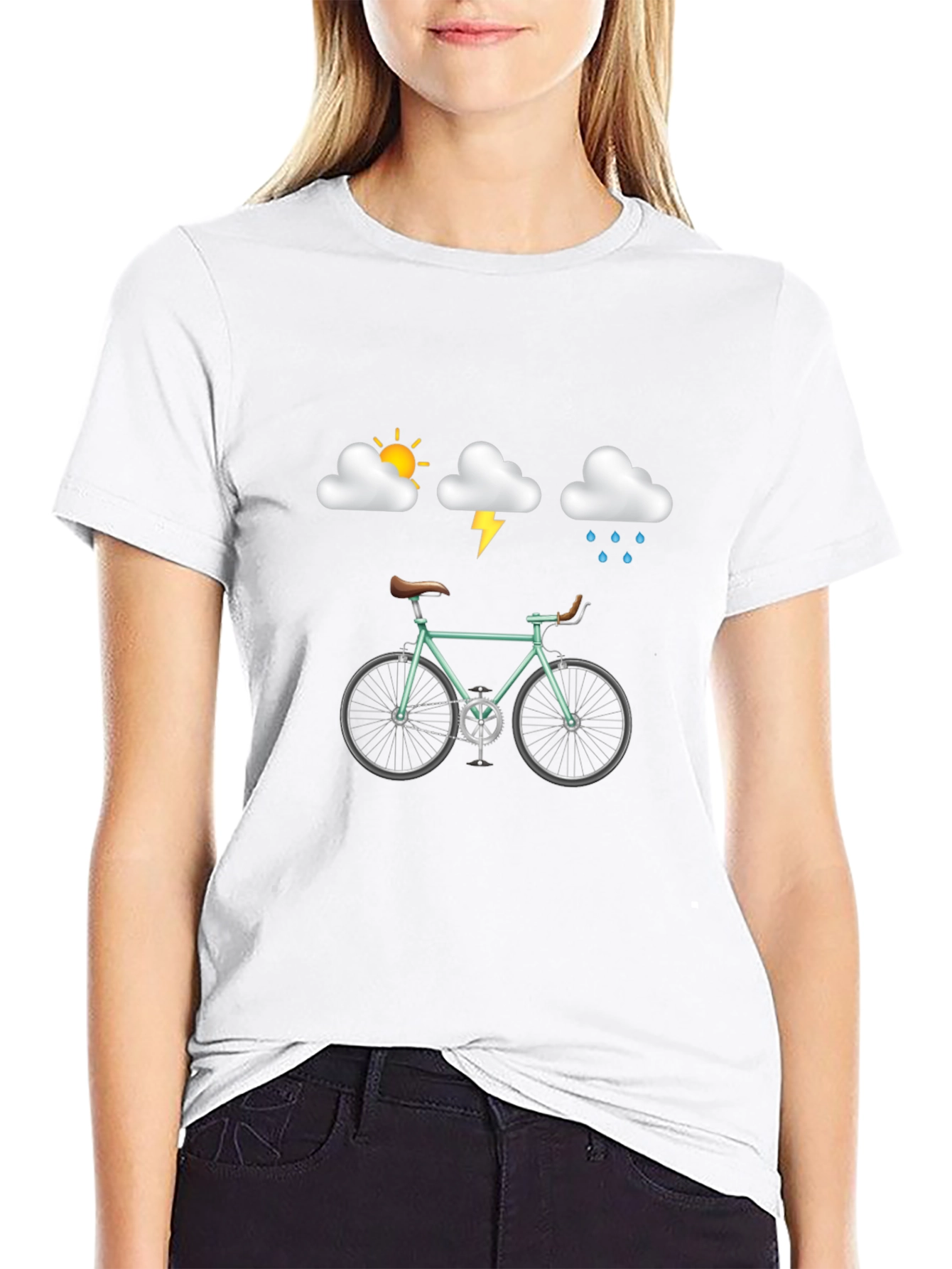Weather Bike Black T-Shirt