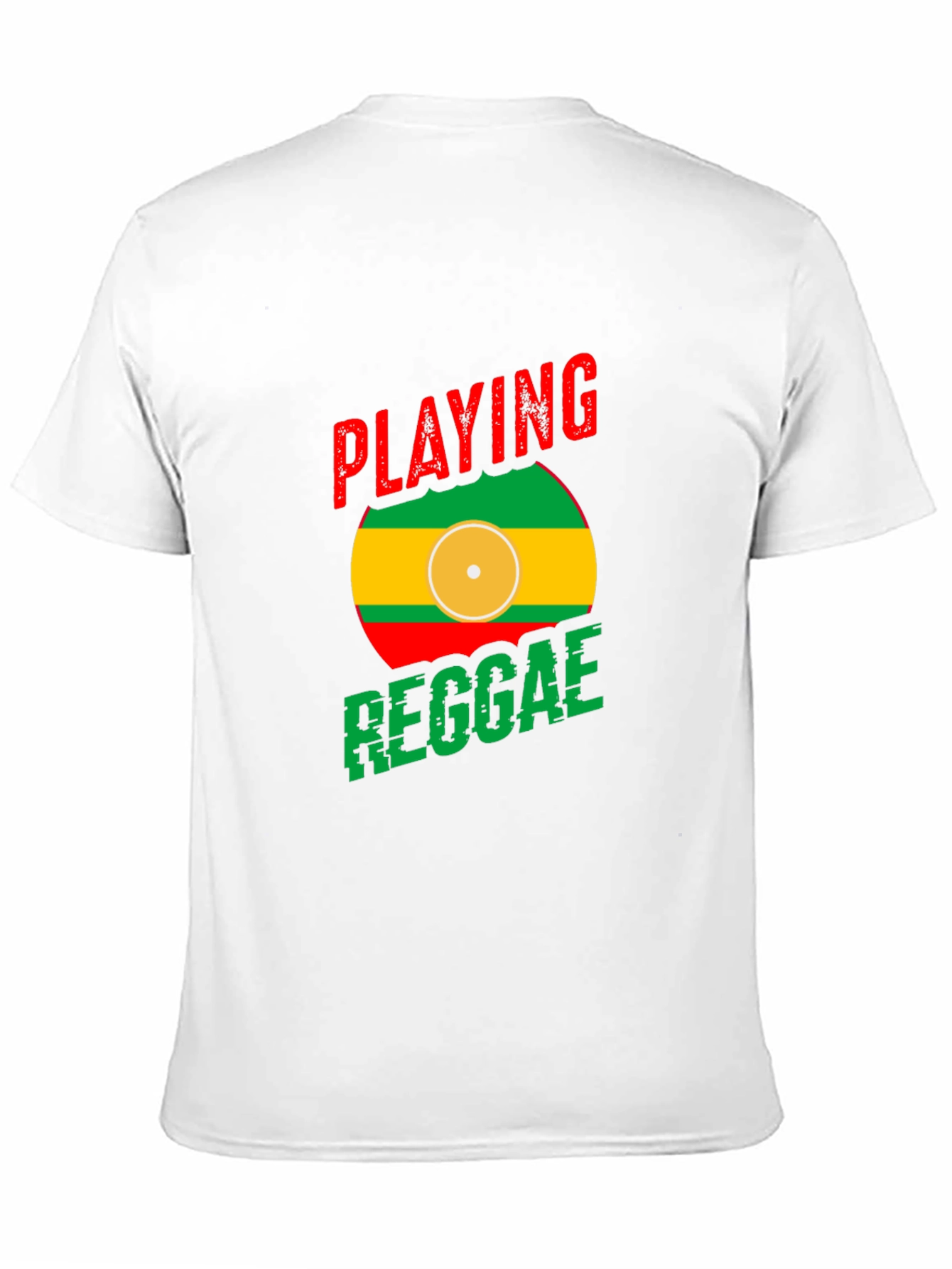 Playing Reggae T-Shirt - Black
