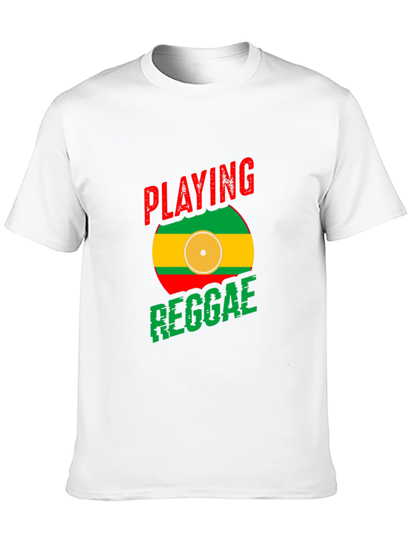 Playing Reggae T-Shirt - Black