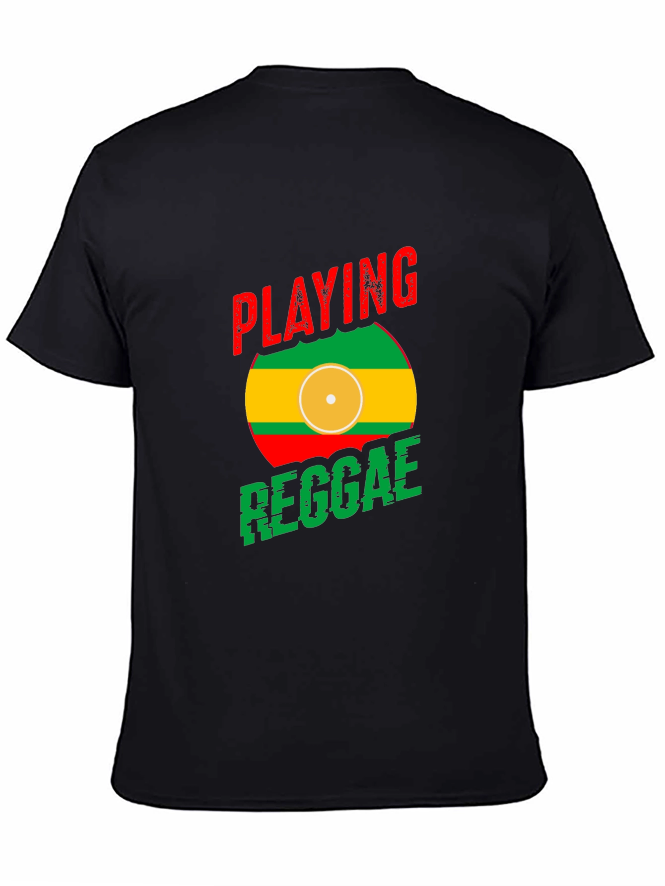 Playing Reggae T-Shirt - Black