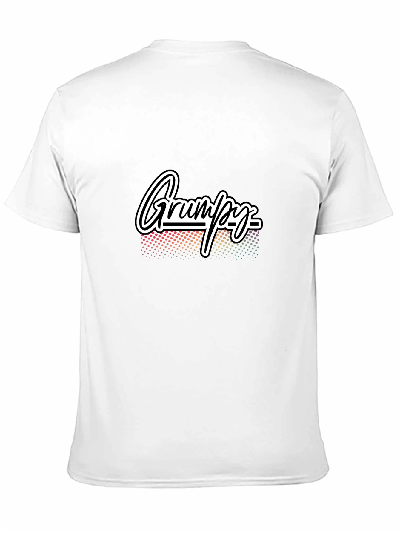 Grumpy Graphic T-Shirt - Black Casual Tee