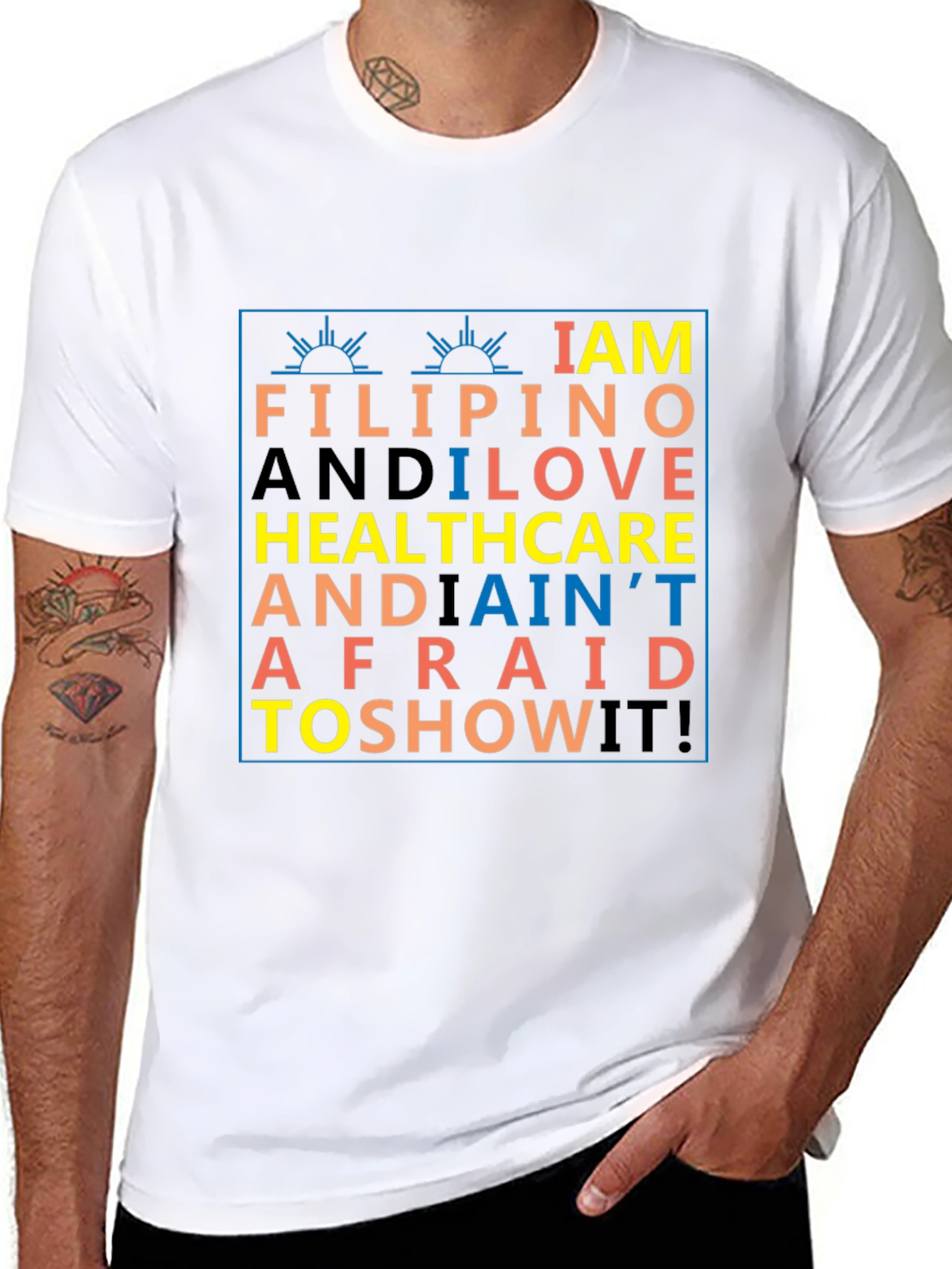 Filipino Healthcare Supporter T-Shirt