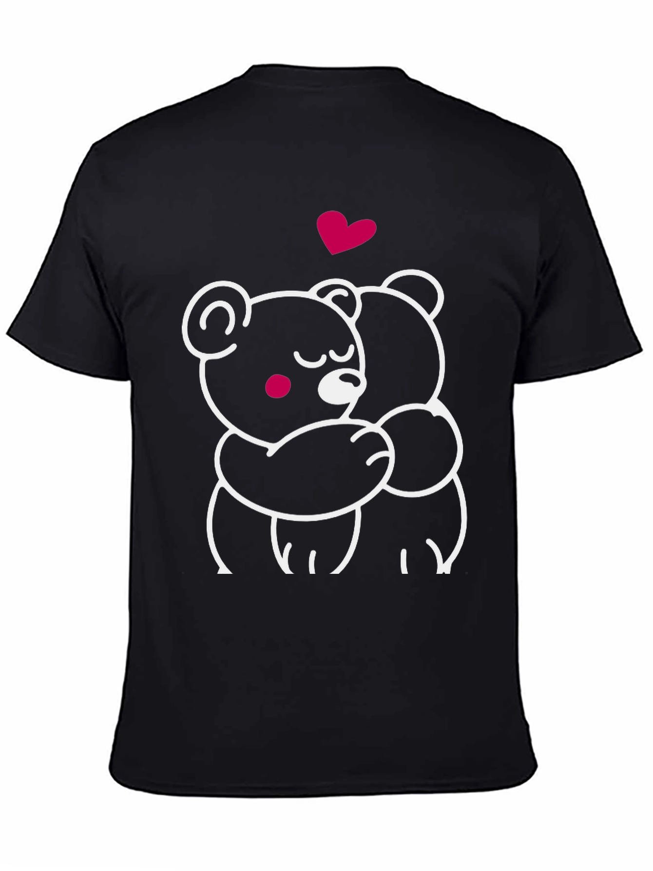 Cute Bear Hug Graphic Tee