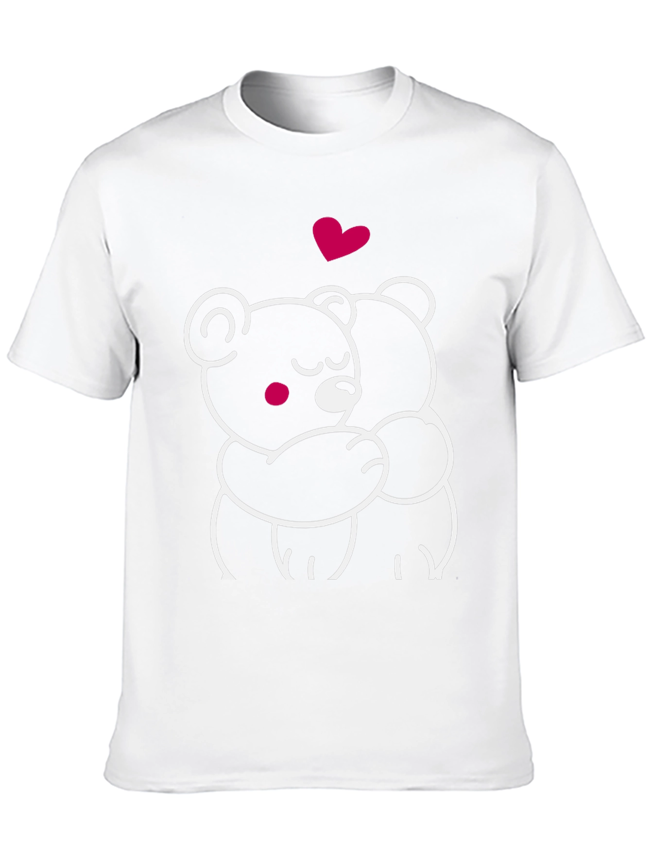 Cute Bear Hug Graphic Tee