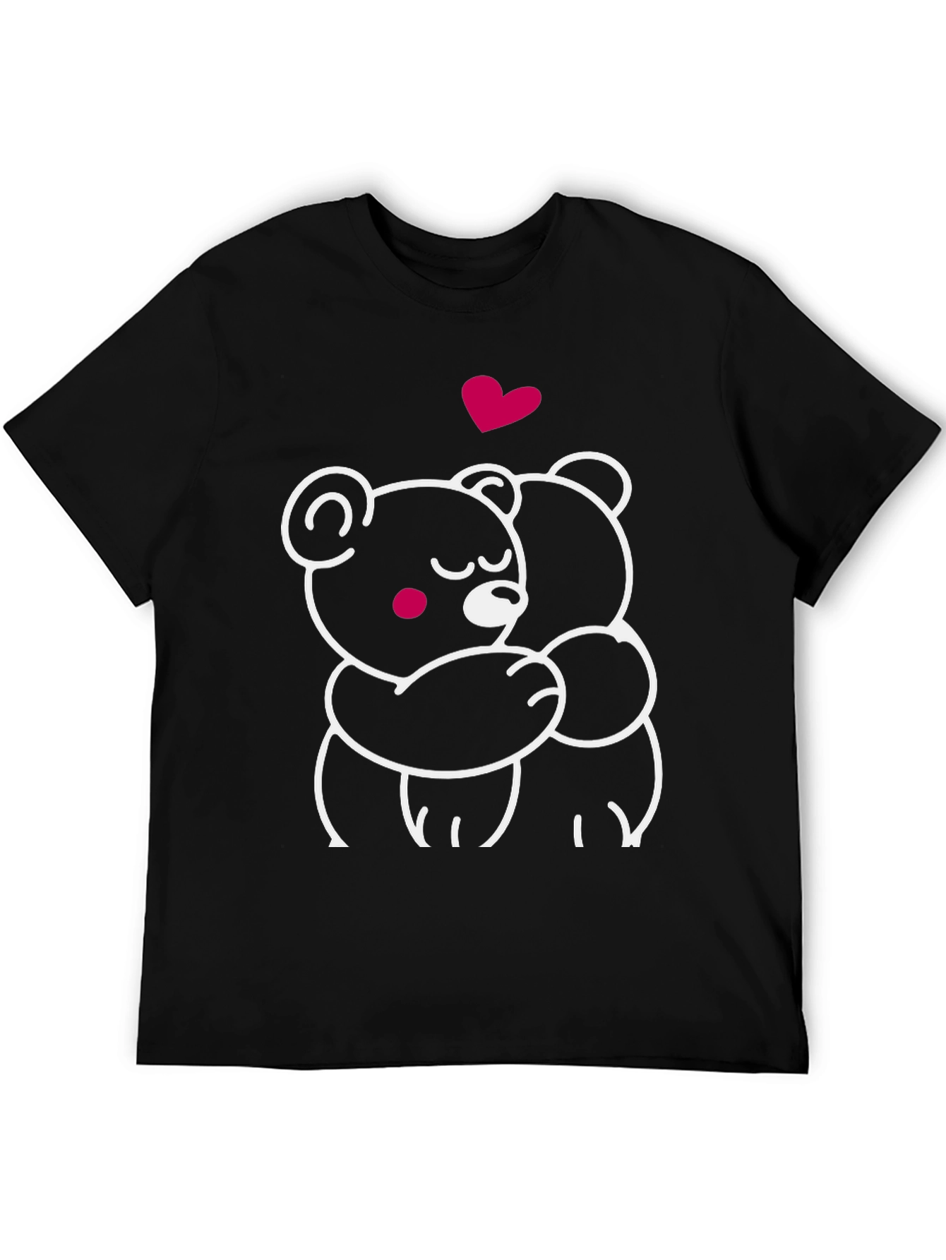 Cute Bear Hug Graphic Tee