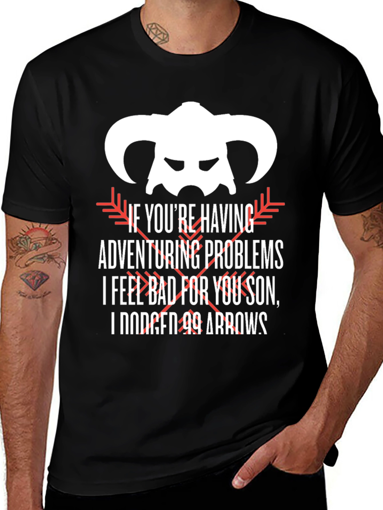 Adventuring Problems Skyrim Inspired T-Shirt