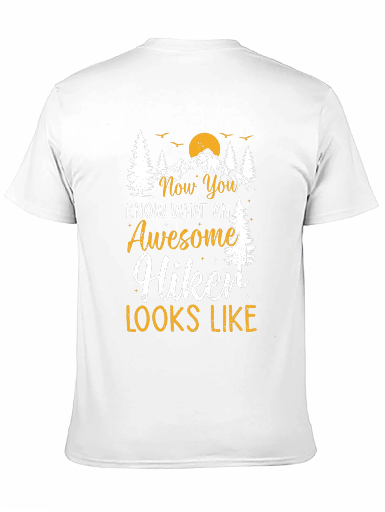 Awesome Hiker T-Shirt - Mountain Graphic Tee