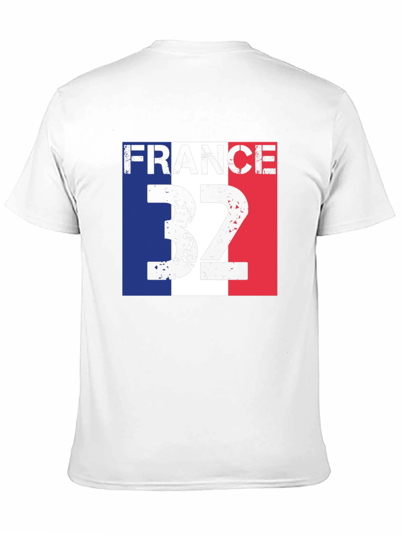 France 32 T-Shirt - Black Tee