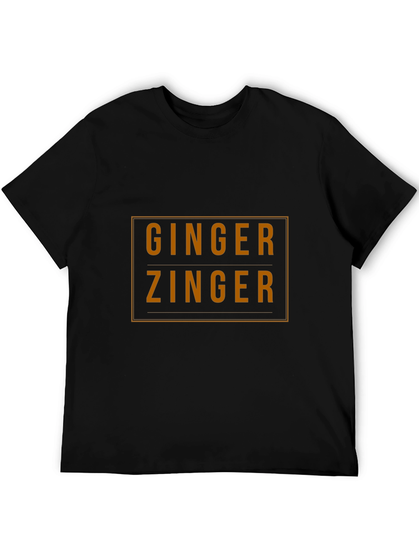 Ginger Zinger Graphic Tee - Bold Statement T-Shirt