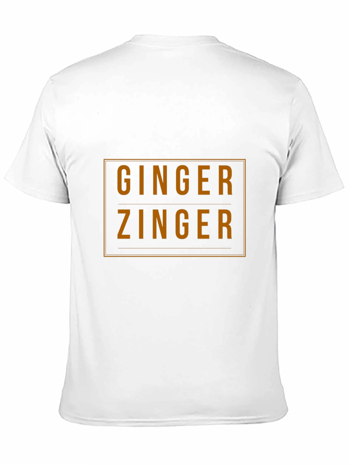 Ginger Zinger Graphic Tee - Bold Statement T-Shirt