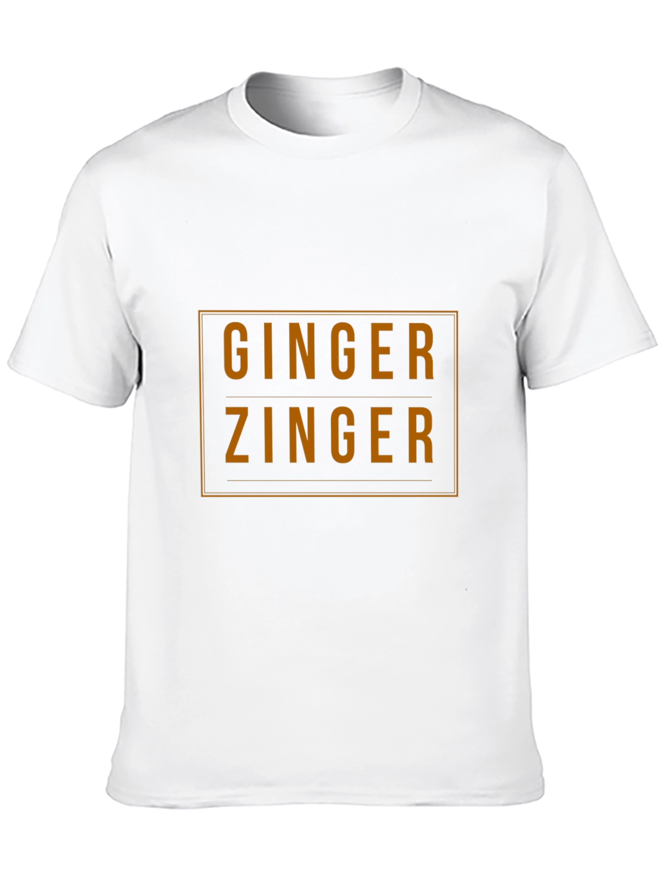 Ginger Zinger Graphic Tee - Bold Statement T-Shirt