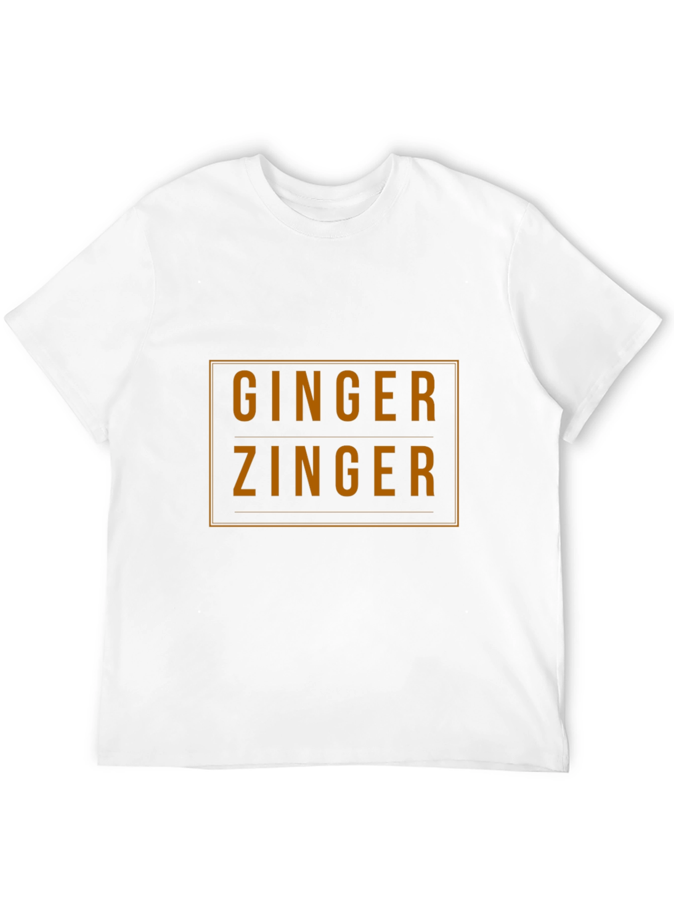 Ginger Zinger Graphic Tee - Bold Statement T-Shirt
