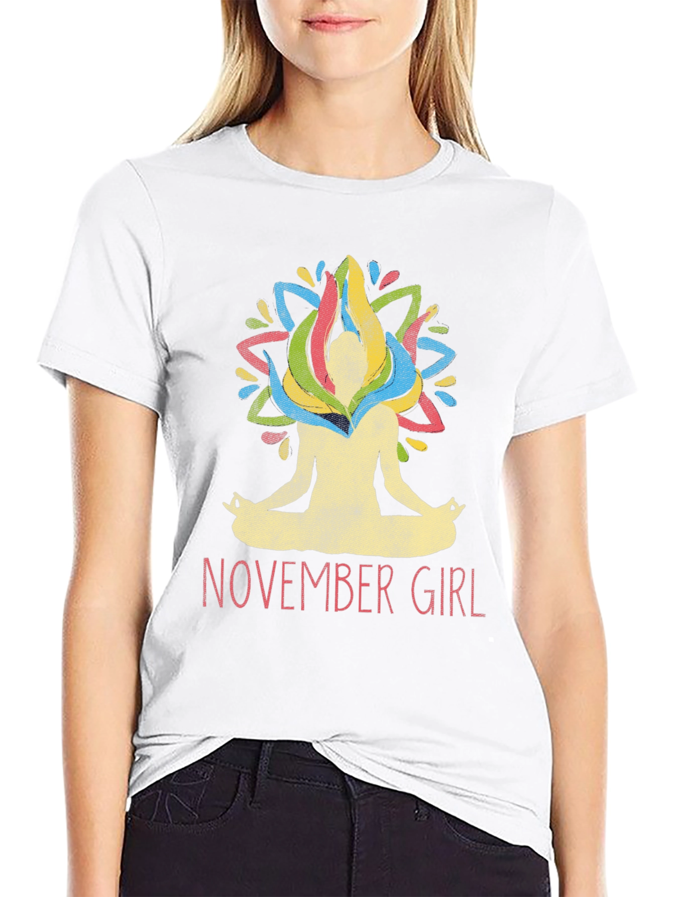 November Girl Yoga T-Shirt