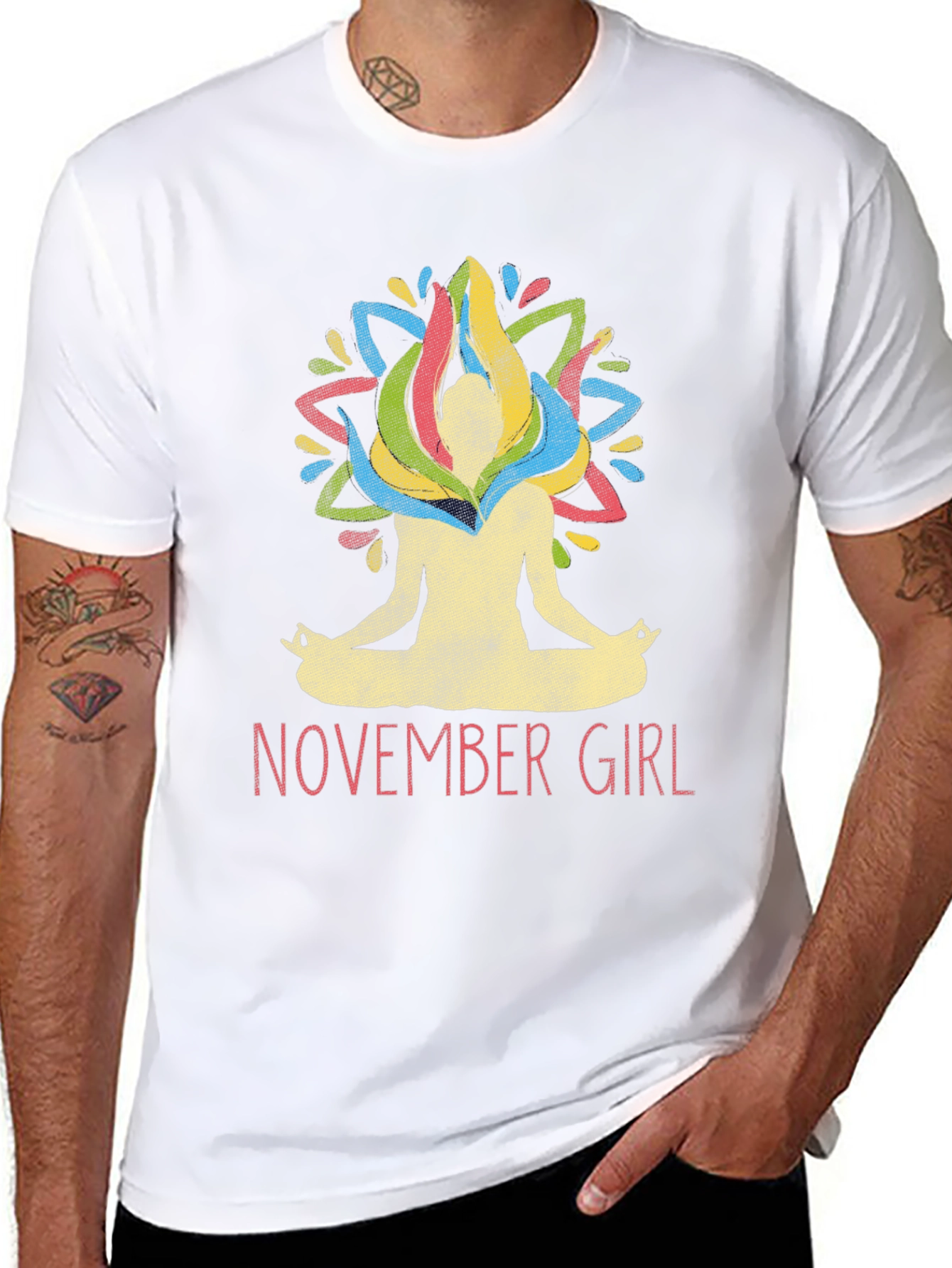 November Girl Yoga T-Shirt