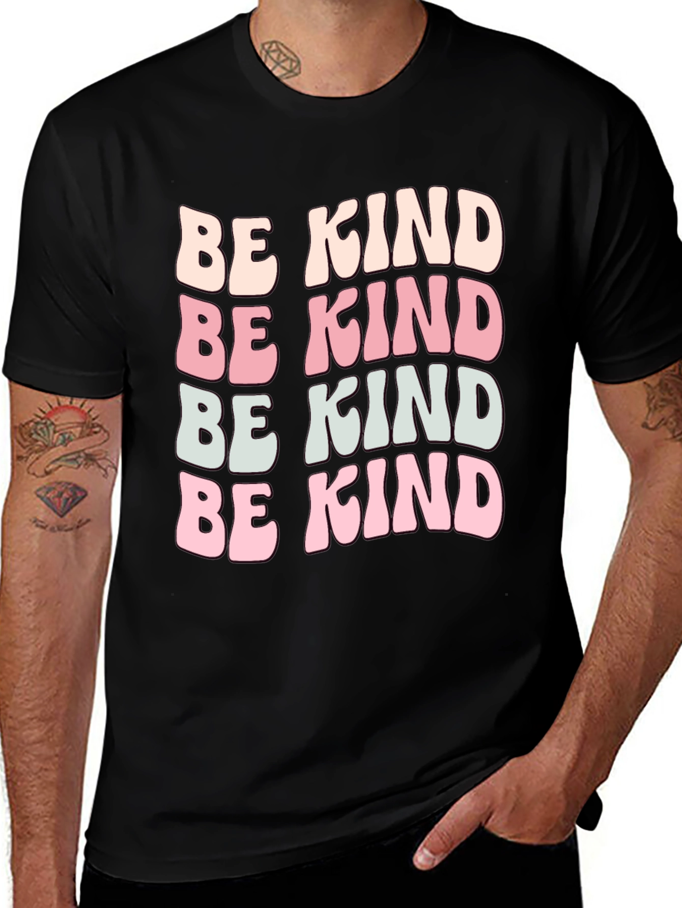 Be Kind T-Shirt - Retro Style