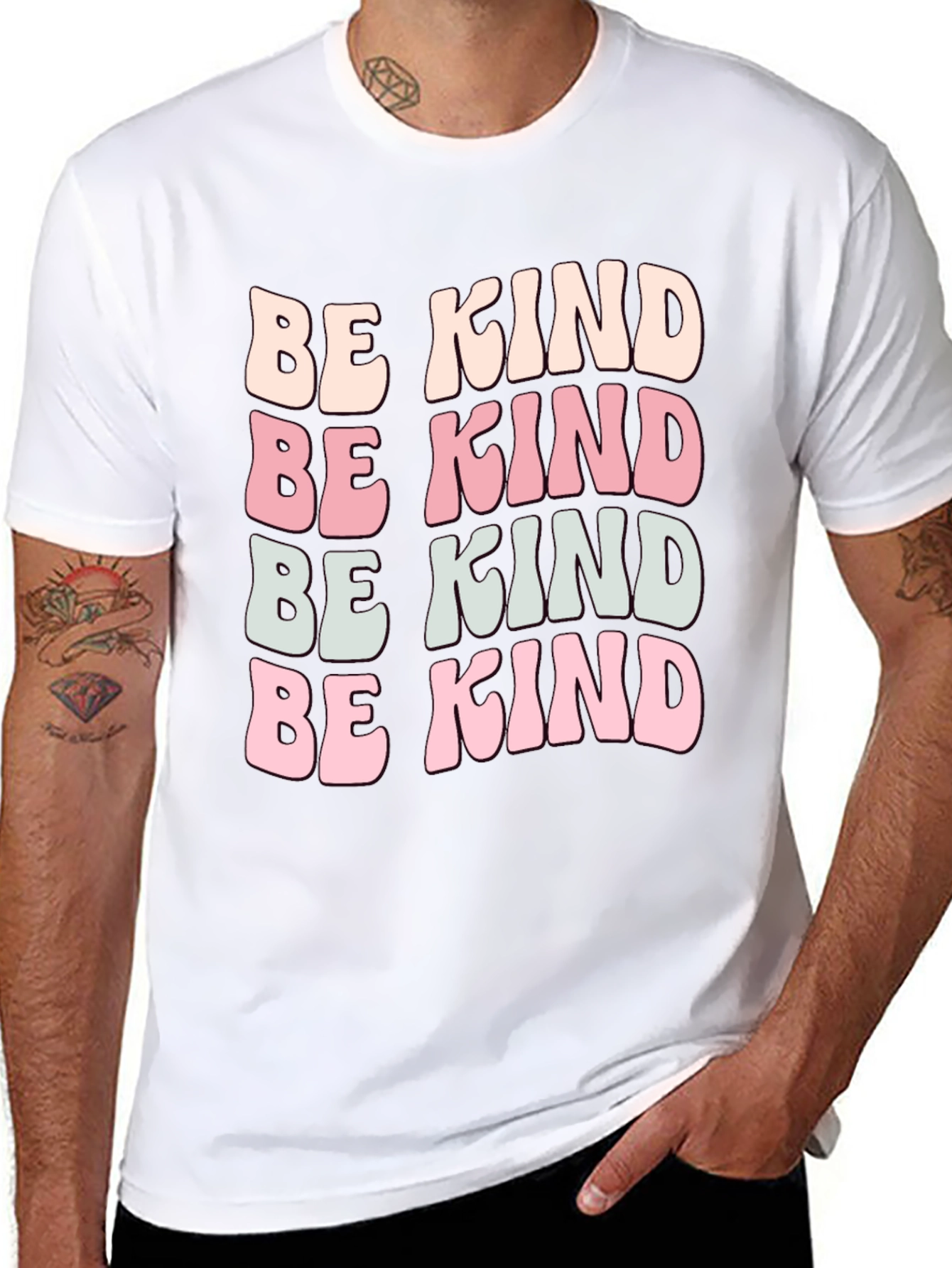 Be Kind T-Shirt - Retro Style