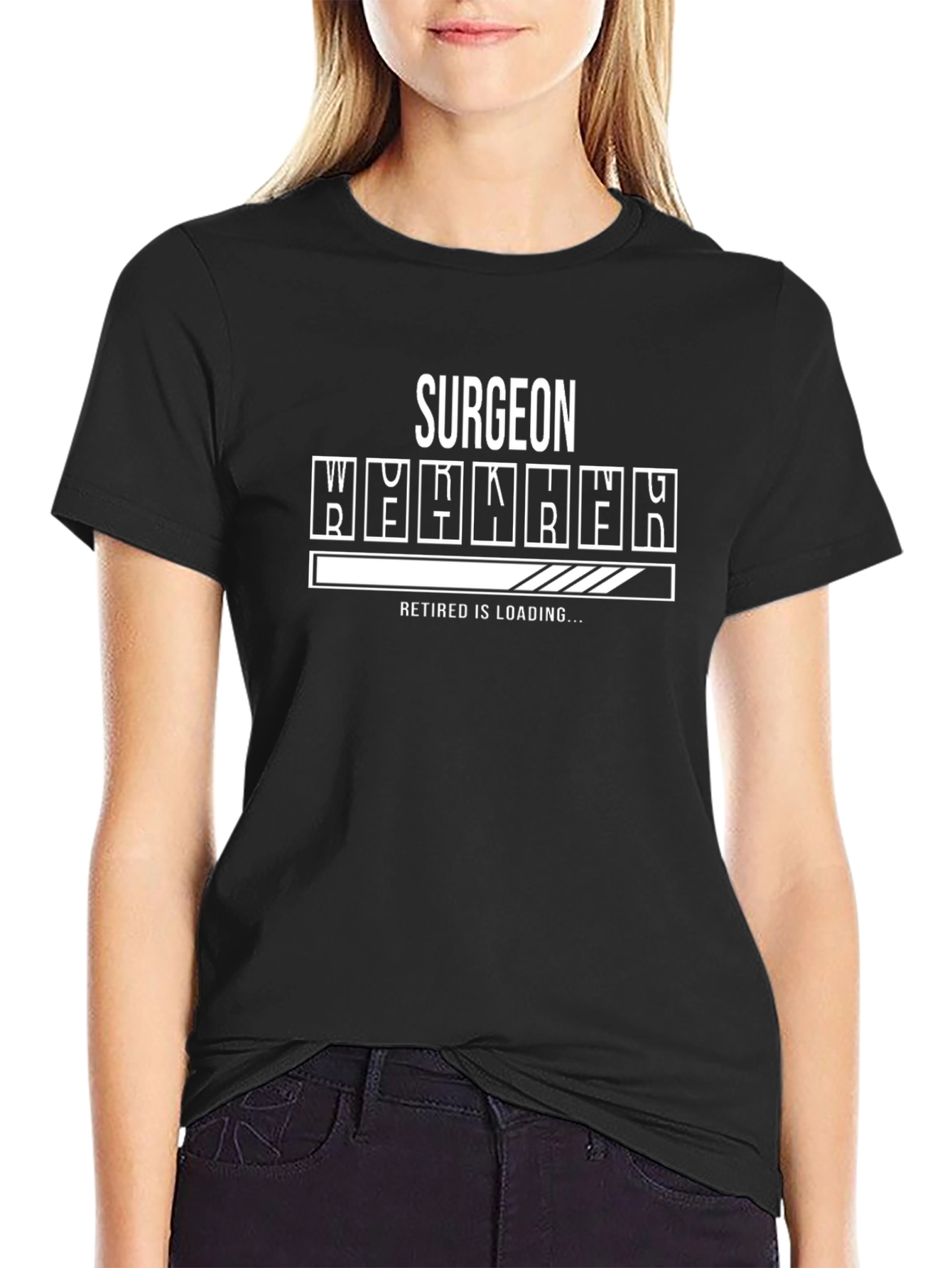 Surgeon Retirement Loading Funny Graphic T-Shirt