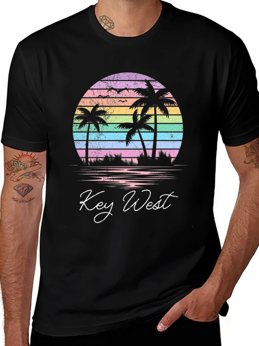 Key West Sunset Graphic Tee