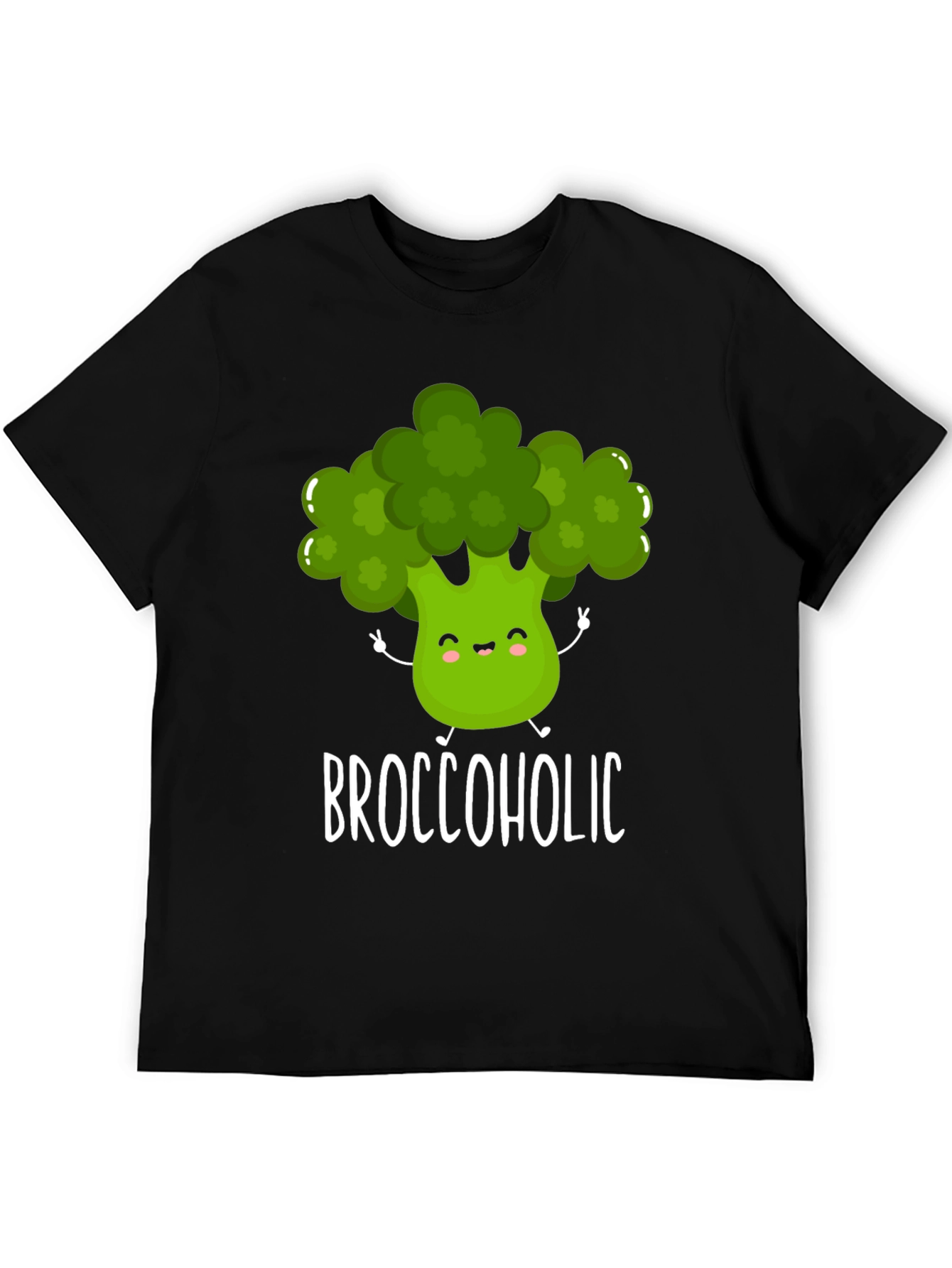 Broccoholic T-Shirt - Funny Broccoli Lover Tee