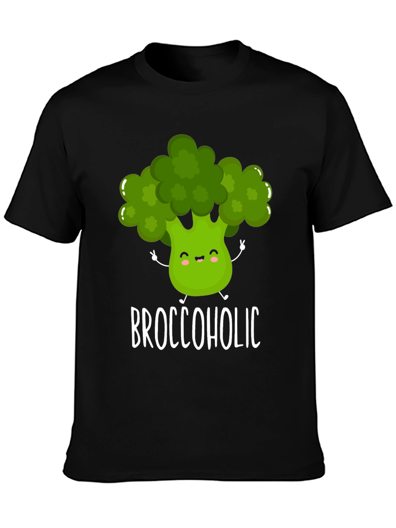 Broccoholic T-Shirt - Funny Broccoli Lover Tee