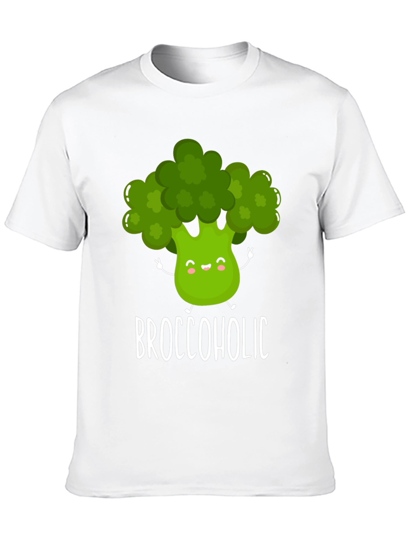 Broccoholic T-Shirt - Funny Broccoli Lover Tee