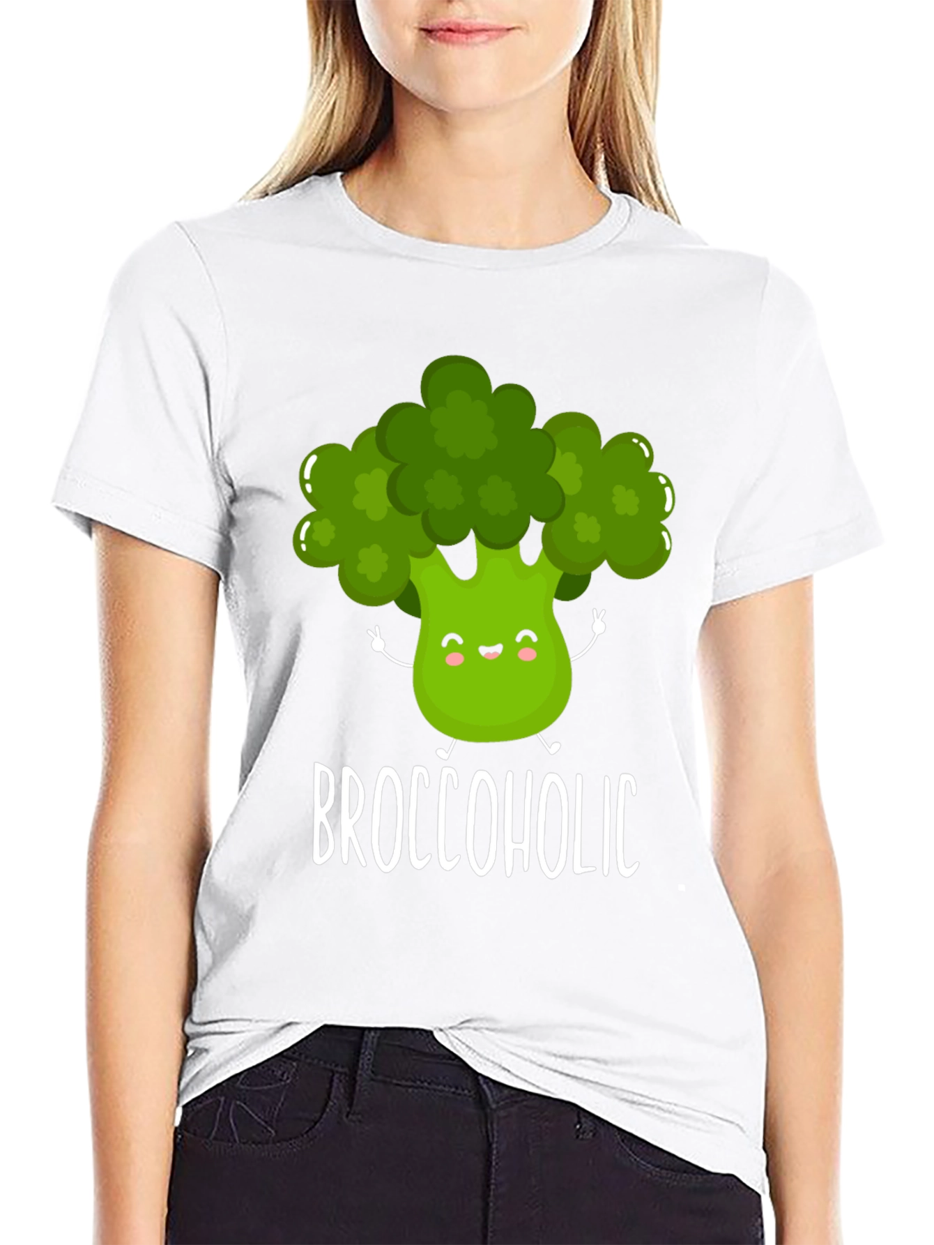 Broccoholic T-Shirt - Funny Broccoli Lover Tee