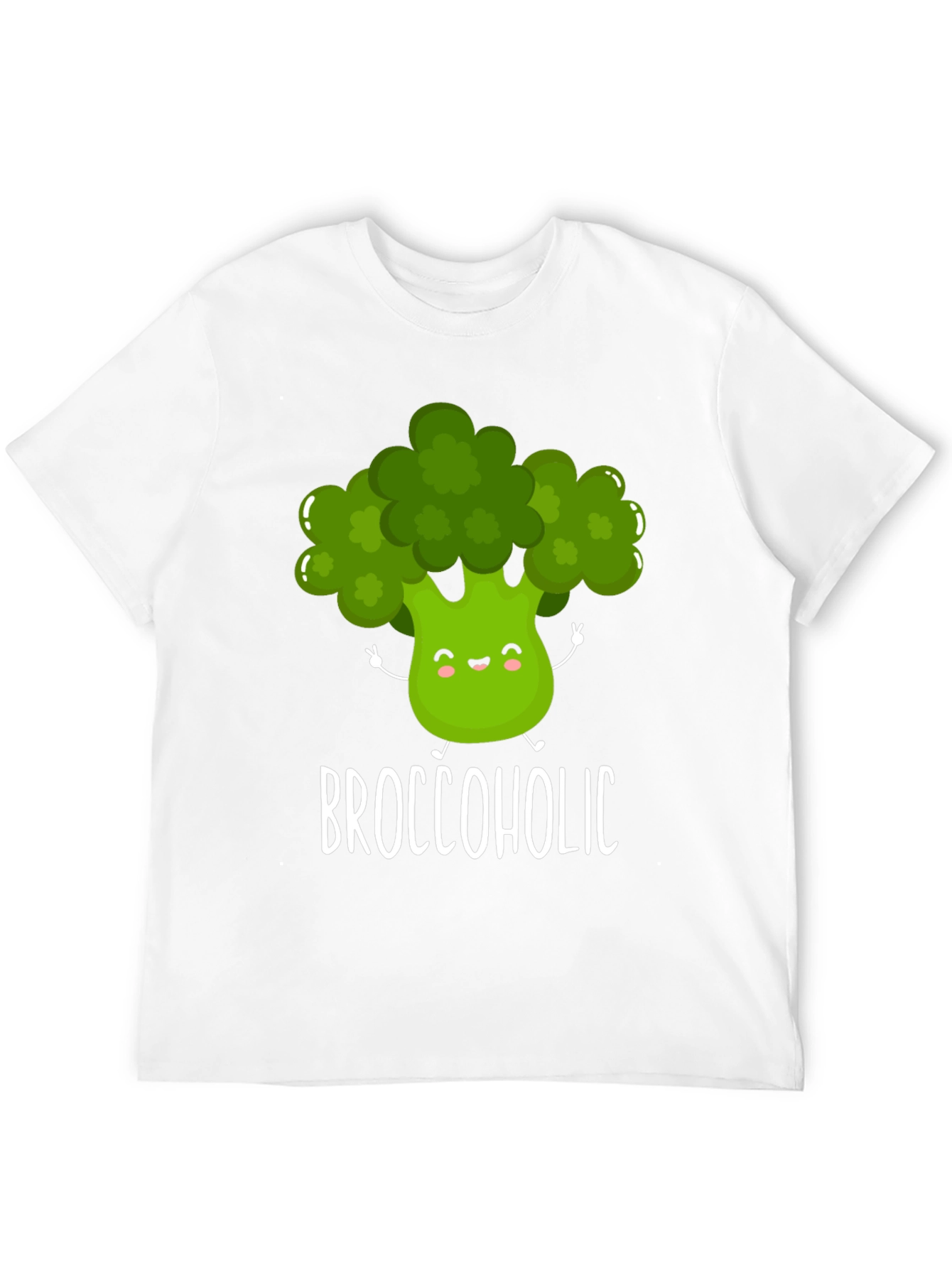 Broccoholic T-Shirt - Funny Broccoli Lover Tee