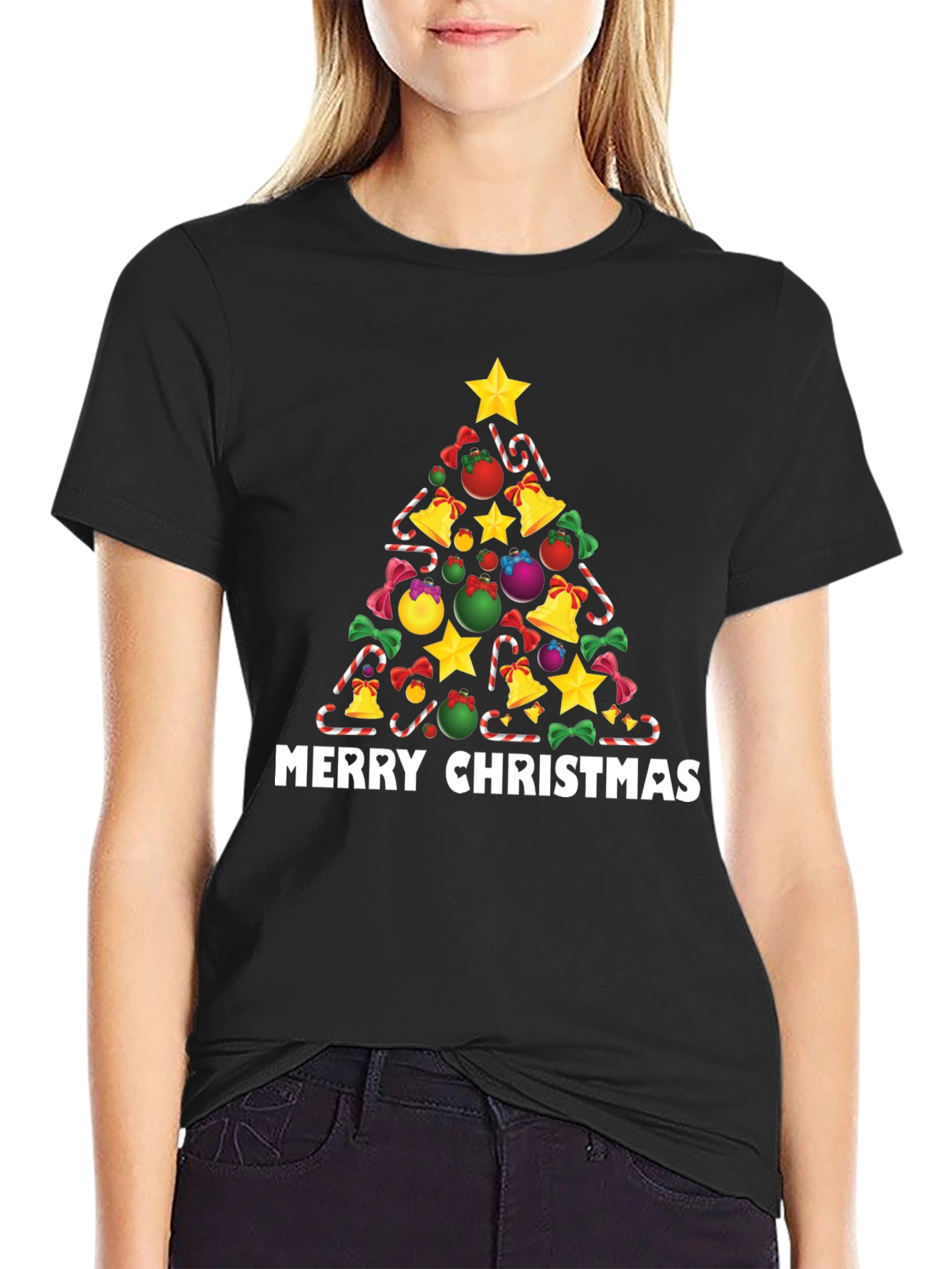 Festive Christmas Tree T-Shirt