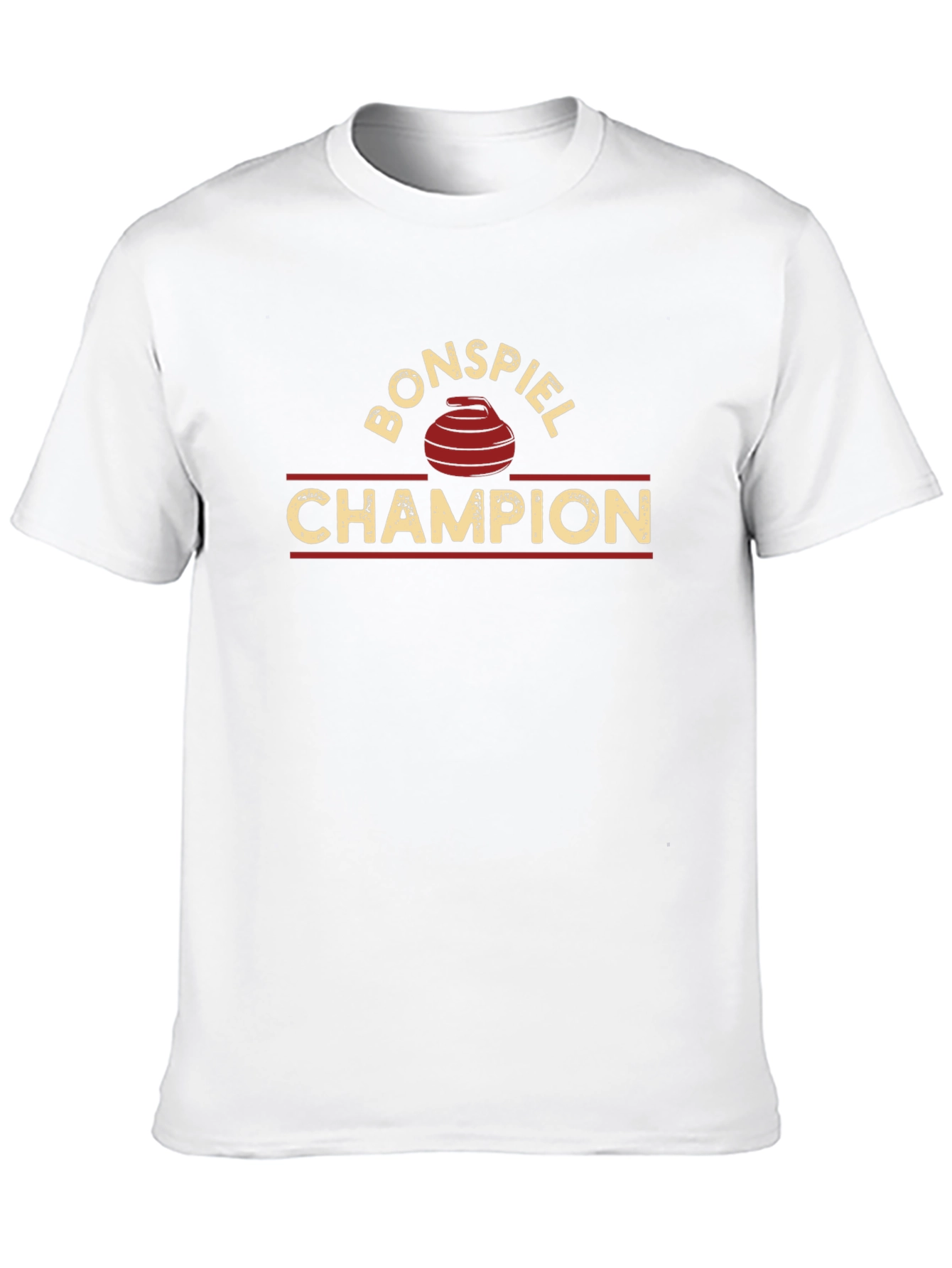 Bonspiel Champion Graphic Tee - Curling Fan Apparel