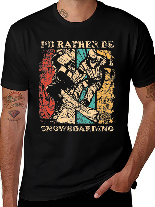 Snowboarding Graphic Tee | Vintage Style