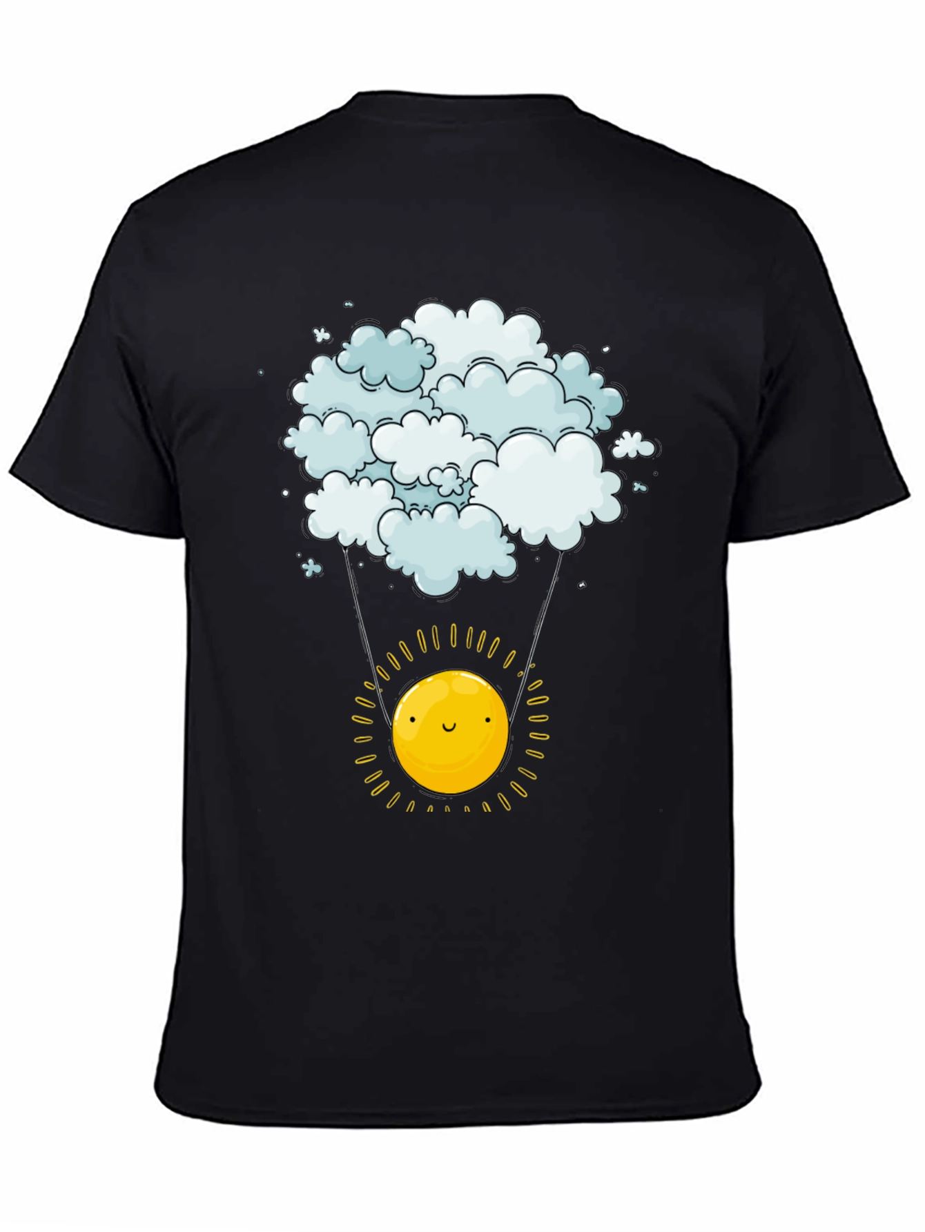 Cloud & Sun Graphic Tee - Happy Weather Shirt