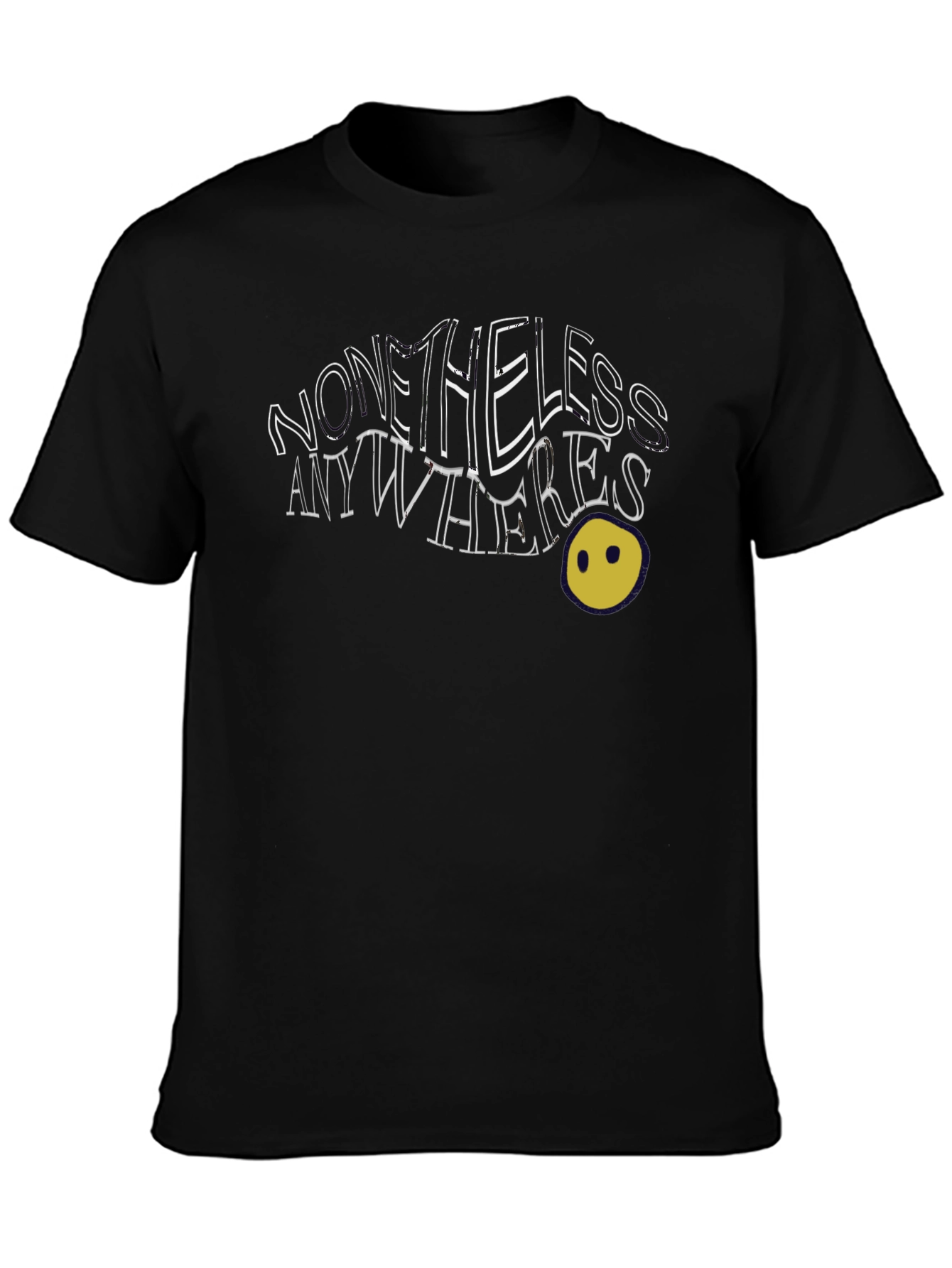Nonetheless Anywheres Black T-Shirt