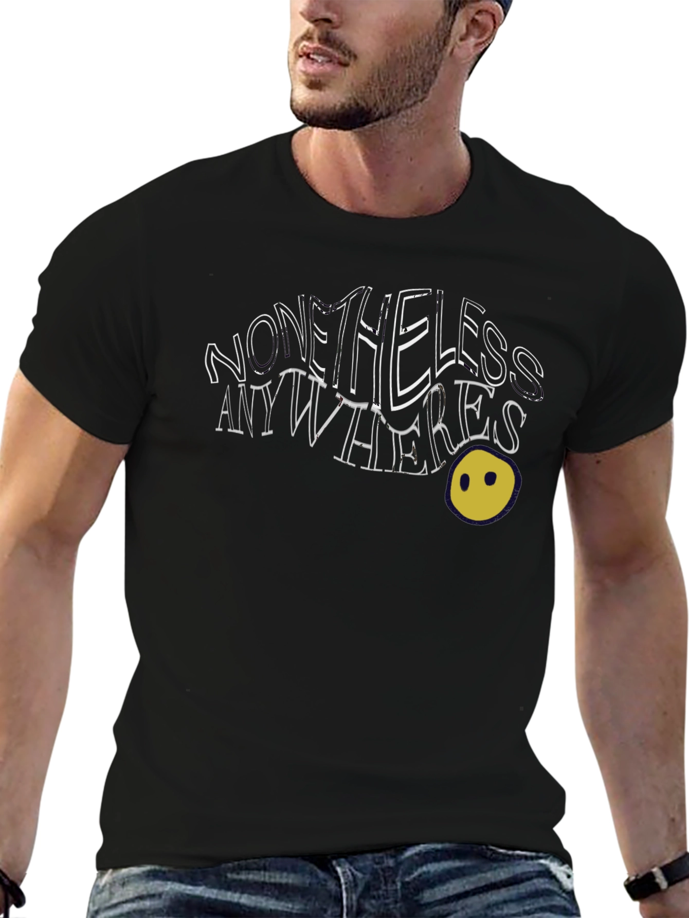 Nonetheless Anywheres Black T-Shirt