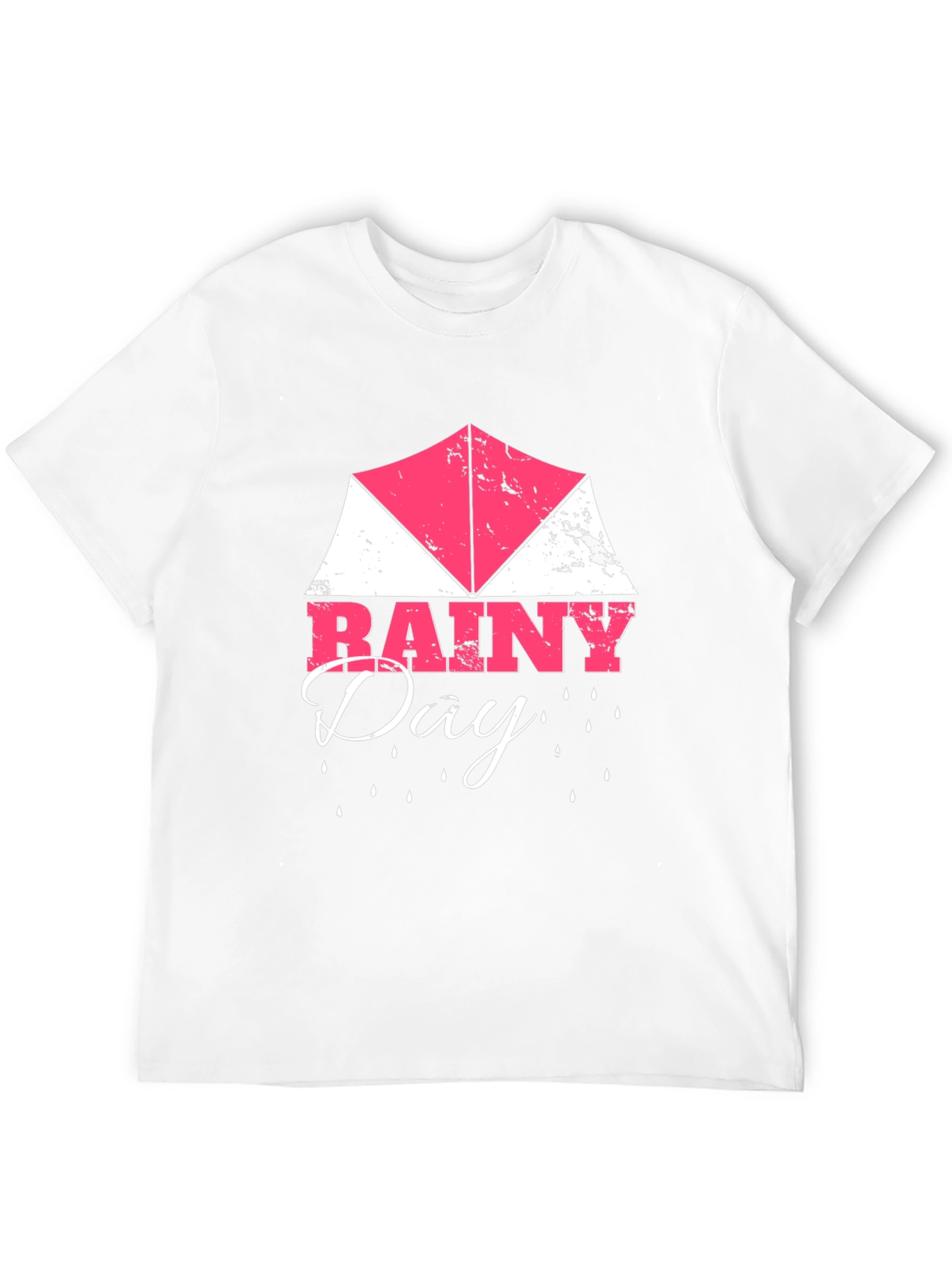 Rainy Day Graphic Tee | Mens Black T-Shirt