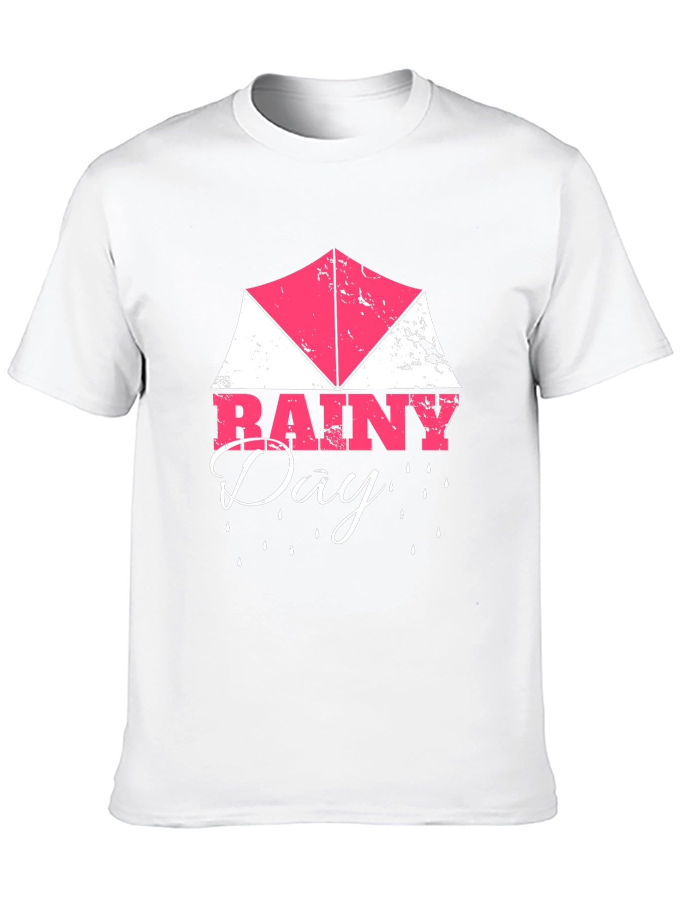 Rainy Day Graphic Tee | Mens Black T-Shirt