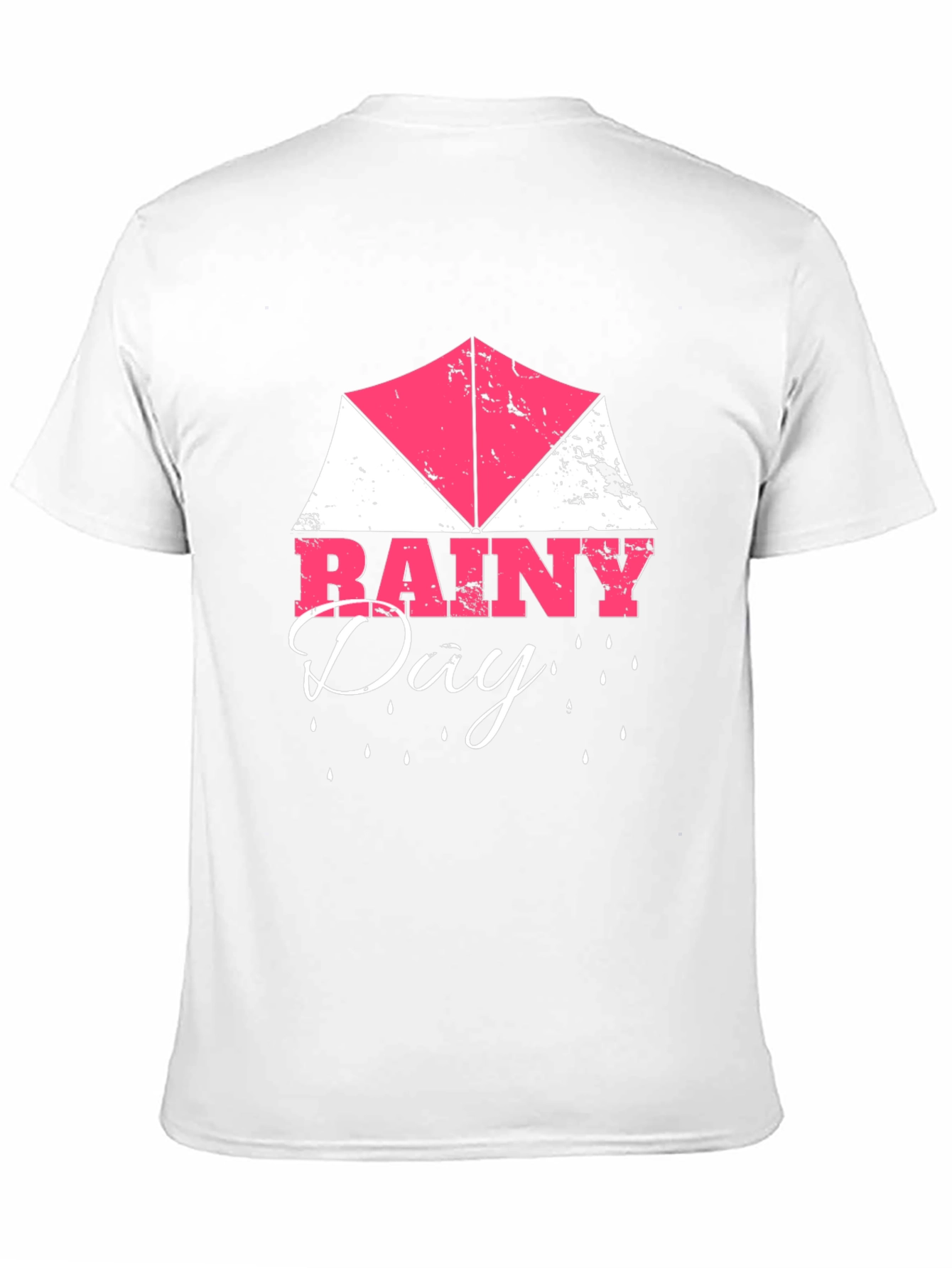 Rainy Day Graphic Tee | Mens Black T-Shirt