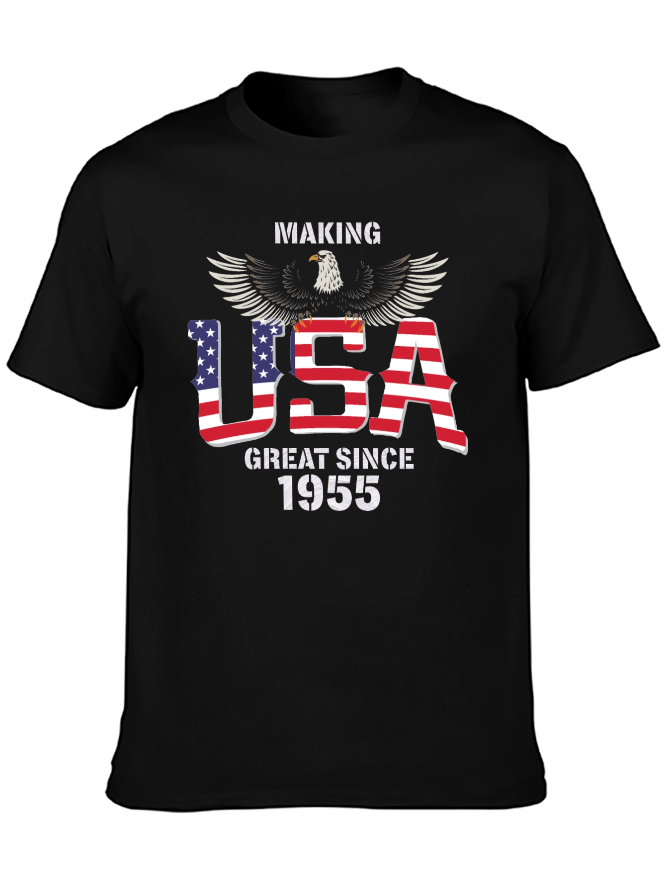 USA Great Since 1955 Eagle Patriotic T-Shirt