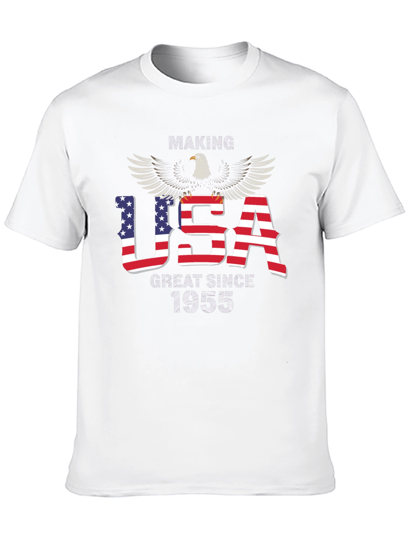USA Great Since 1955 Eagle Patriotic T-Shirt