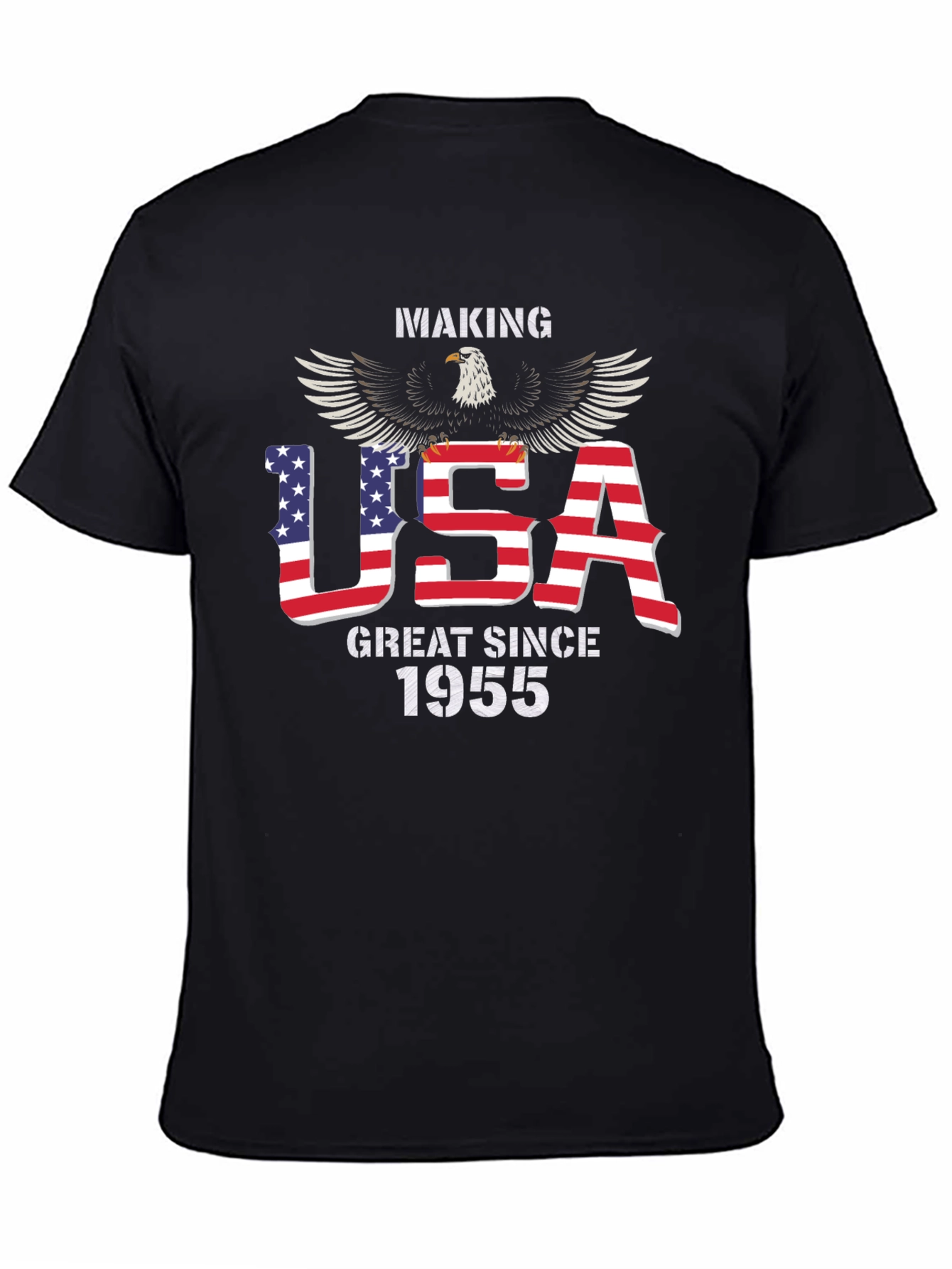 USA Great Since 1955 Eagle Patriotic T-Shirt
