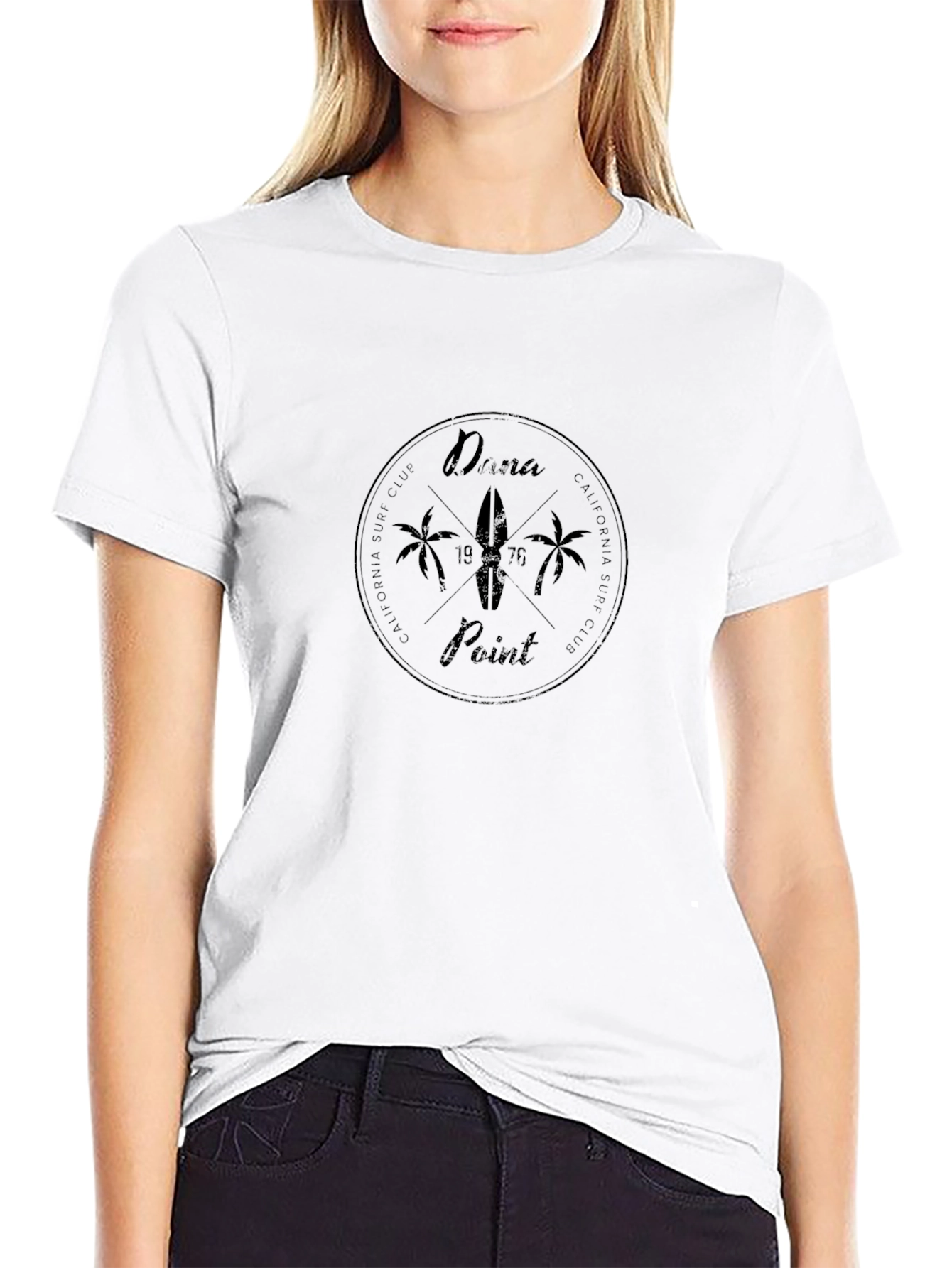 Dana Point Surf Club Black T-Shirt