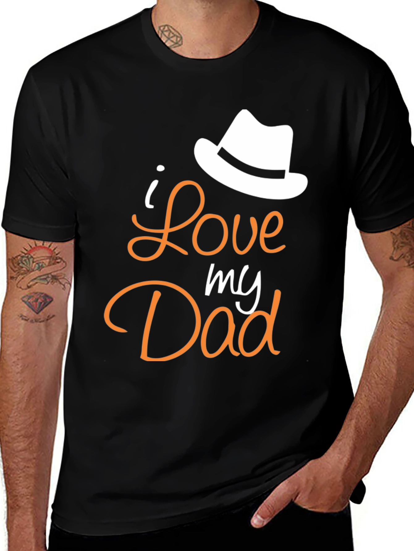 I Love My Dad T-Shirt - Fathers Day Gift