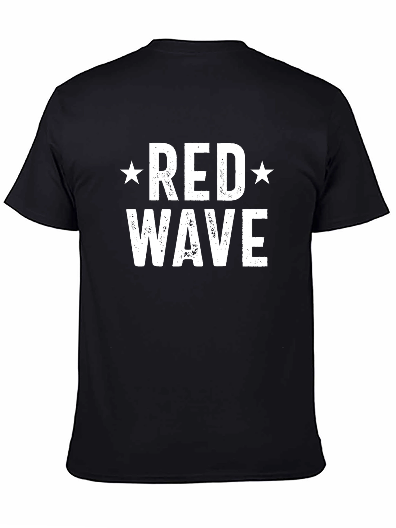 Red Wave Graphic Tee - Political Statement Shirt